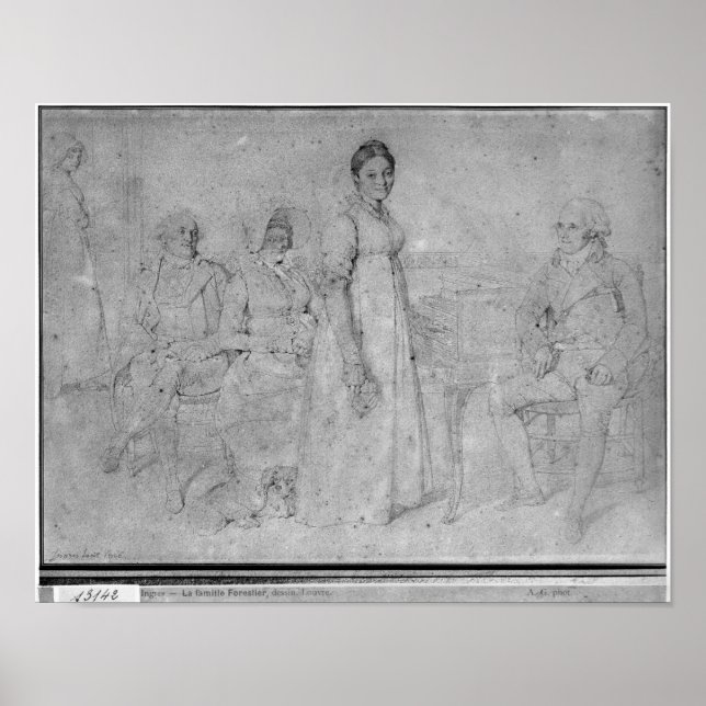 Forestier Family, 1806 Poster (Framsidan)