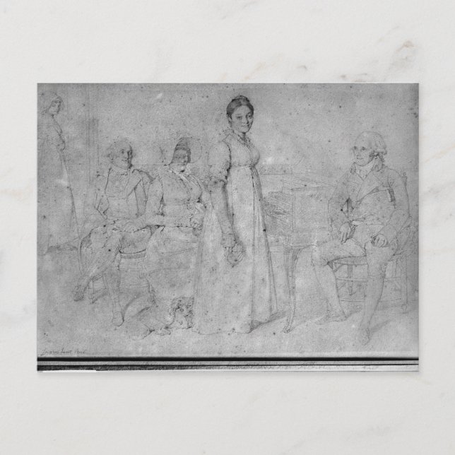 Forestier Family, 1806 Vykort (Framsida)