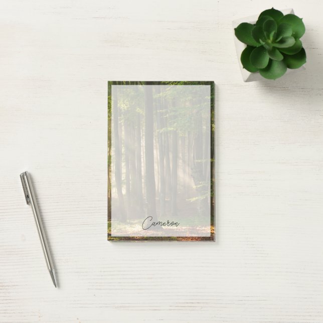 Forests | Autumn Forest Post-it Block (Kontor)