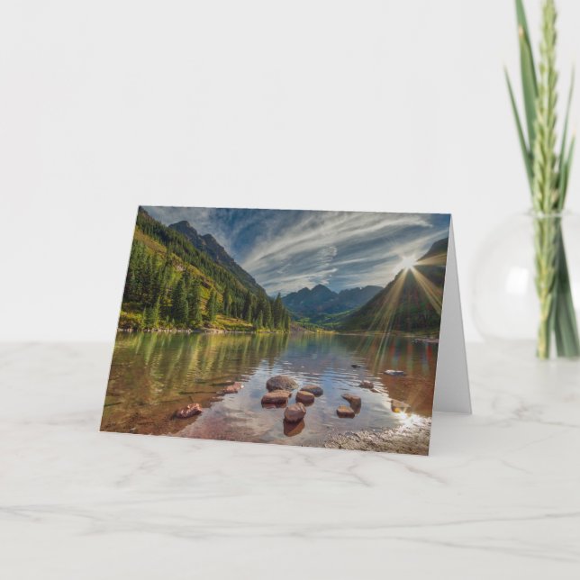 Forests | Maroon Bells Colorado Kort (Framsida)