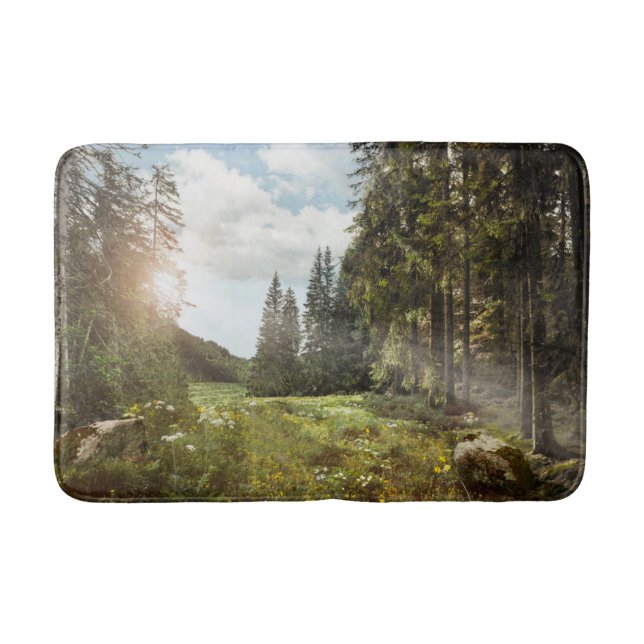 Forests | Sun Peeking Thru Badrumsmatta (Framsidan)