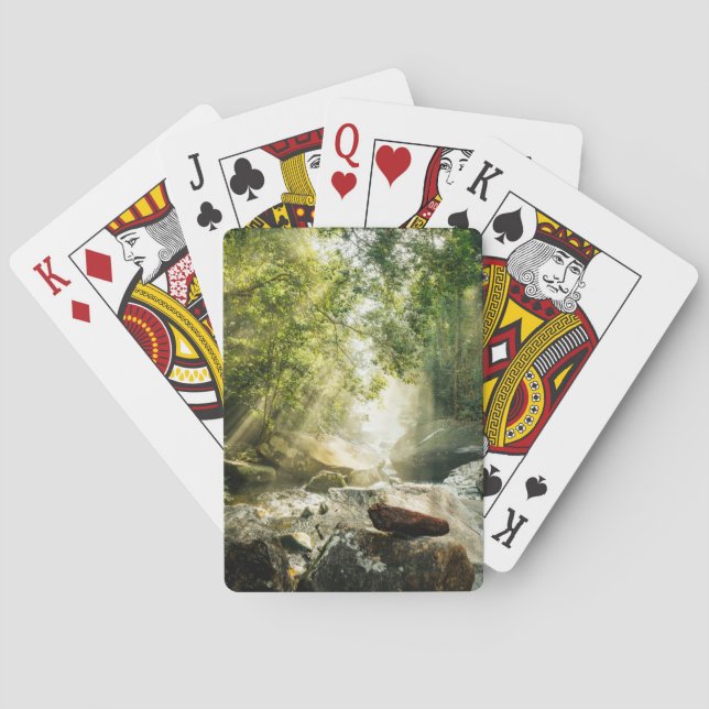 Forests | Tropical Jungle Forest Casinokort (Baksidan)