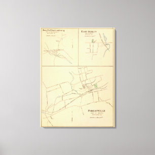 Forestville S Glastonbury, E Berlin Canvastryck