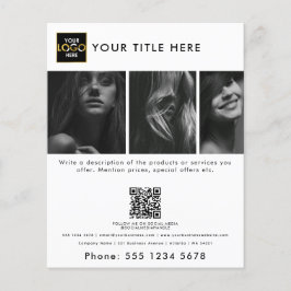 Företag - din Logotyp här Marknadsföring Foton Flygblad