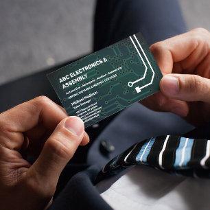 Företag för elektroniksammansättning visitkort