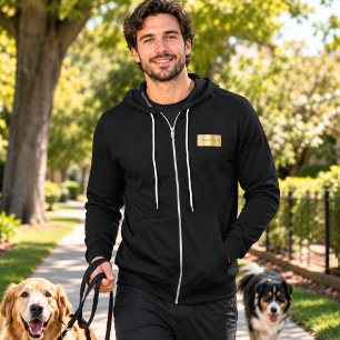 Företag horisontell logotyp hundpromenadproffs t shirt