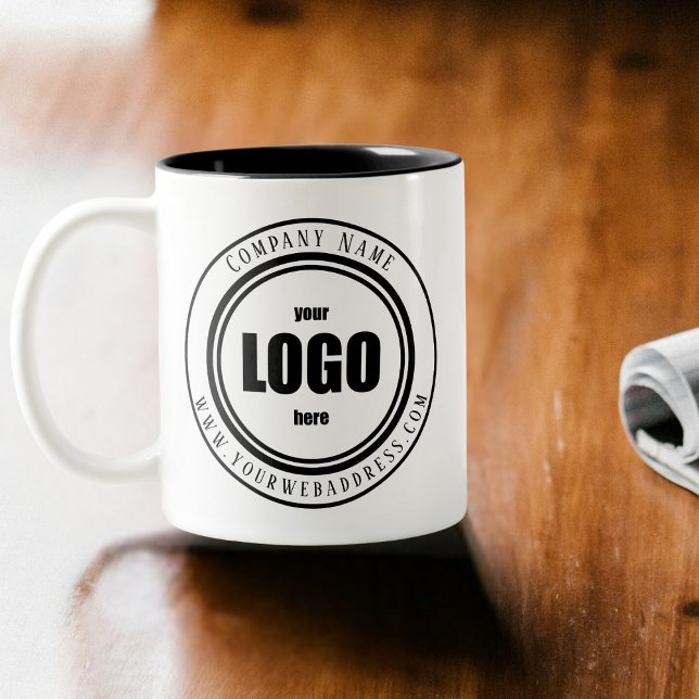 Företag logotyp mugg (Skapare uppladdad)