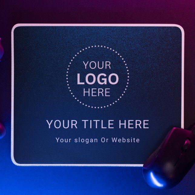 Företag logotyp Musmattor (Business Logo Mousepad)