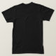 Företag Logotyp Namn | Personal inom svart affärsv T Shirt (Design baksida)