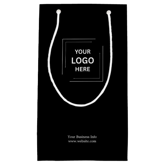 Företag Minimalistisk Anpassad Svart Affärsliv (Framsidan)