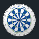 Företag Namn & Slogan Office Game Room Blue/Grönt Darttavla<br><div class="desc">Vill du locka dina anställda att komma in på kontoret? Förbättra ditt spelrum på kontoret med den här ritytan med ditt företags varumärke färg, företag namn och slogan/tagline/value. Låt dem arbeta hårt och spela hårt på kontoret! Behålla dina anställda med kontorstävlingar. Behöver du hjälp med att anpassa det här med...</div>