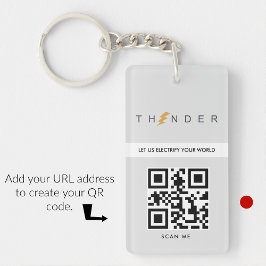 Företag nyckelringar minimalistisk ren enkel logot