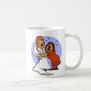 Företag på kaffemugg