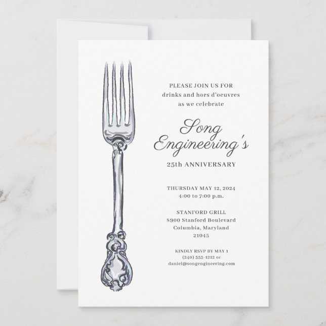 Företag Party Inbjudningar (Framsida)