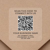 Företag QR-kod Rensa