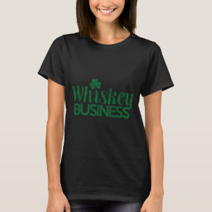 Företag rolig st. patricks dag drickande team pres t shirt