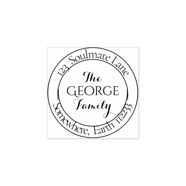 Företag | Skapa dig själv personligen Stämpel (Tryck)