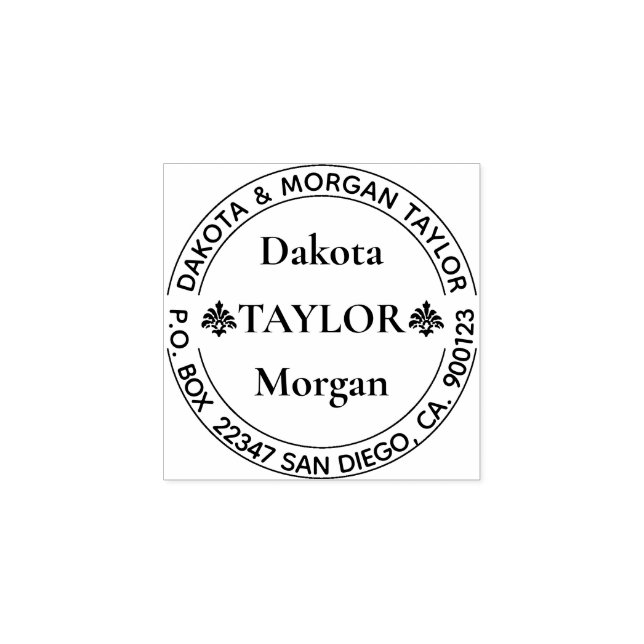 Företag | Skapa dig själv personligen Stämpel (Tryck)