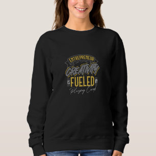 Företagare med hög kreativitet - arbets- och levna t shirt