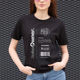 Företagare – Rolig arbetshumor, kontorspresent T Shirt