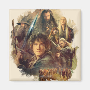 Företaget och Elves of Mirkwood Magnet