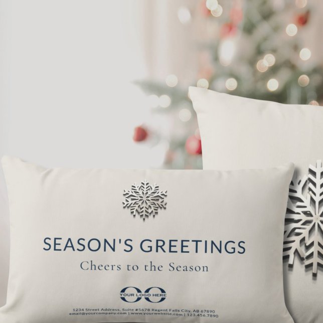 Företagets Helgdag Decor Lumbarkudde (Skapare uppladdad)