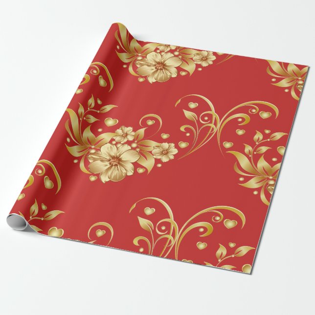 Företagets julfestpresentpapper presentpapper (Utrullad)