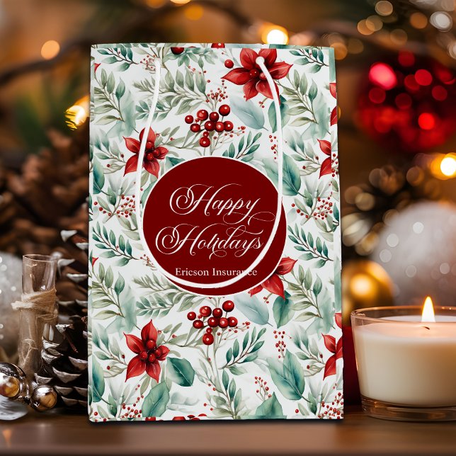 Företagets julgrönska Poinsettia  (Skapare uppladdad)