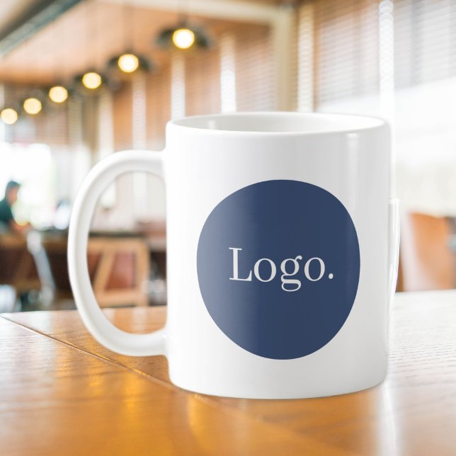 Företagets logotyp Affärsvarumärkta kampanj Kaffemugg (Skapare uppladdad)