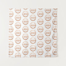 Företagets logotyp Bakgrund för videokonferens