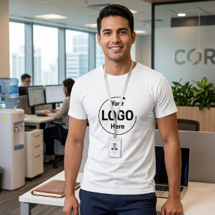 Företagets logotyp Branded T Shirt