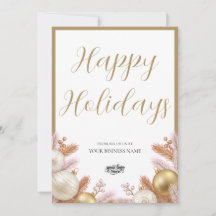 Företagets logotyp Goda julhelger Enkel Elegant