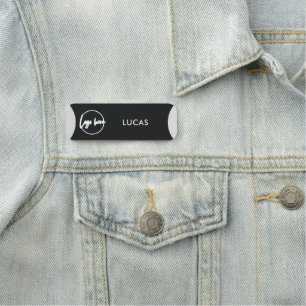 Företagets logotyp Grundläggande anställd personal Namnbricka