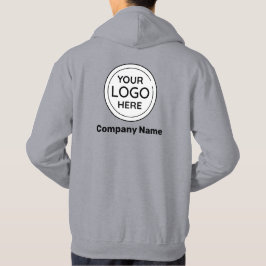 Företagets logotyp hoodie