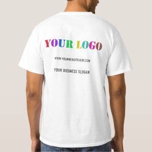Företagets Logotyp- och textaffärsmallar T-Shirt