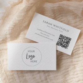 Företagets Logotyp QR-kod | Visitkort