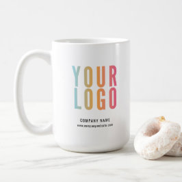 Företagets logotyp Reklam Kaffemugg