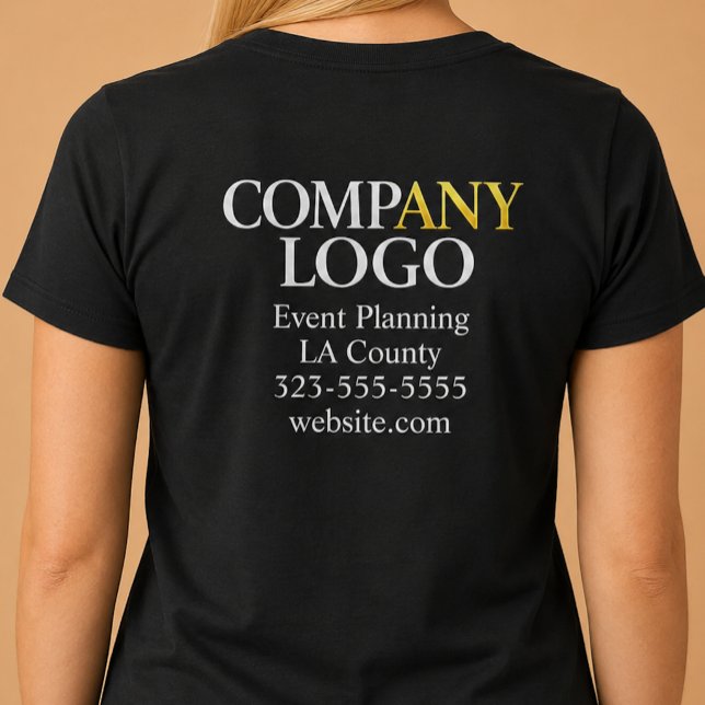 Företagets logotyp t shirt (Skapare uppladdad)