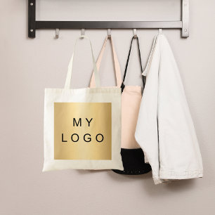 Företagets logotyp tygkasse