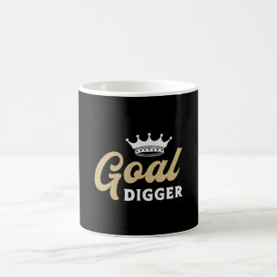 Företagets mål Digger Chef Business Manager CEO Kaffemugg