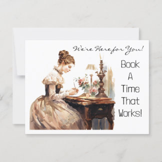 Företagets marknadsföringspaffärskort vykort