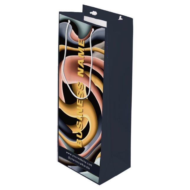 Företagets moderna anpassade företagspresentations (Framsidan Vinklad)