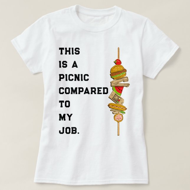Företagets Picknick T-Shirt (Design framsida)