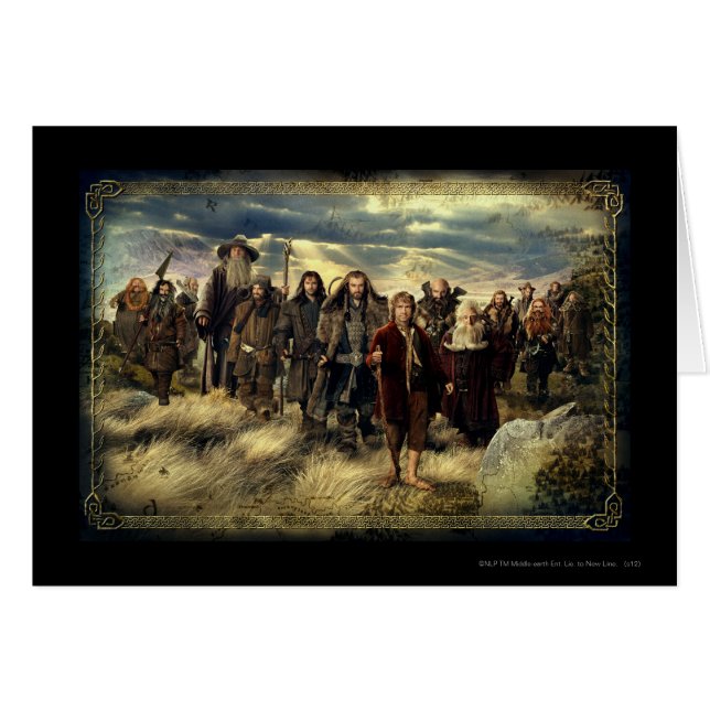 Företagets ramverk hälsningskort (Framsidan Horizontal)