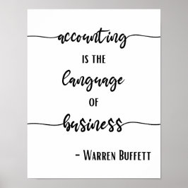 Företagets redovisningsspråk poster