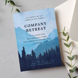 Företagets teamutflykt med berg inbjudningar