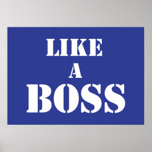 Företags chef poster