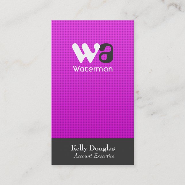 Företags elegans v visitkort (Framsida)