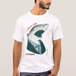 företags haj t-shirt