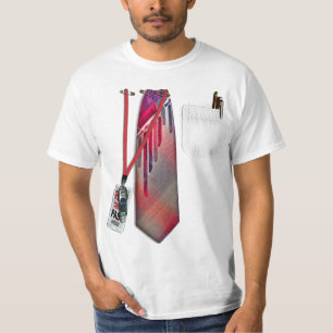 Företags skjorta för vit tee shirt